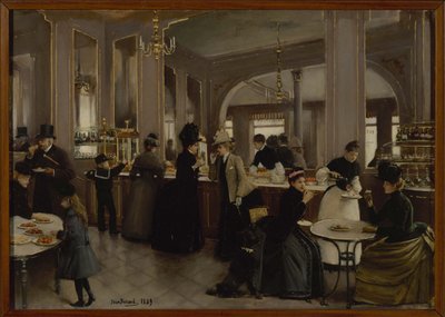 Konditoriet Gloppe af Jean Beraud