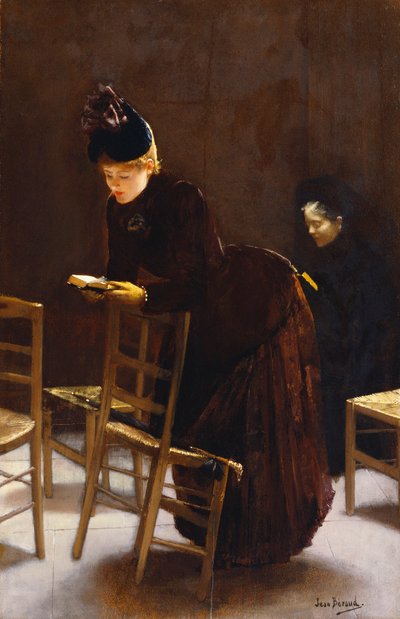 Kvinde til bøn af Jean Beraud