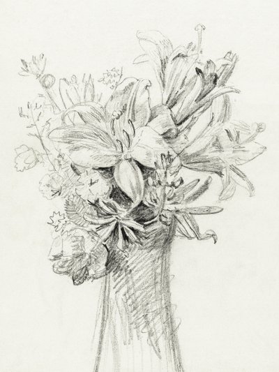 Blomster i en vase af Jean Bernard