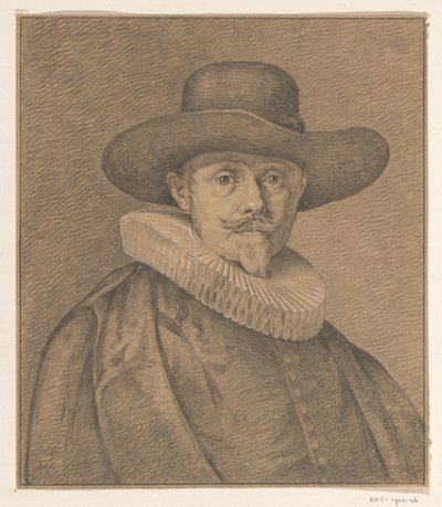 Portræt af Aelbert Cuyper af Jean Bernard