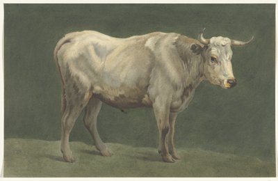 Stående tyr, til højre af Jean Bernard
