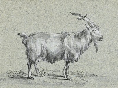 Stående ged af Jean Bernard af Jean Bernard