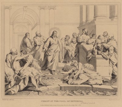 Kristus ved Bethesda-pølen, Sankt Johannes af Jean Bernard Restout