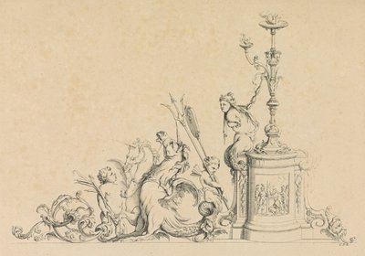Arabisk design til mange anvendelser Opfundet af J.B. Toro, 1716., 1716. af Jean Bernard Toro