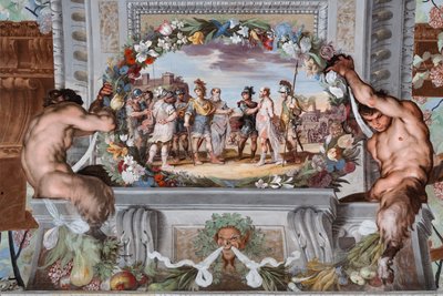 Acete, der holdes fanget af to soldater, fortæller om Bacchus