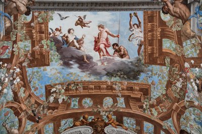 Bacchus og Venus og putti af Jean Boulanger