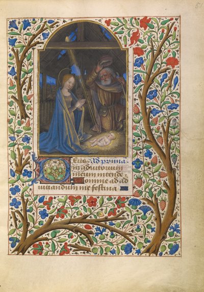 Fødselskirken af Jean Bourdichon