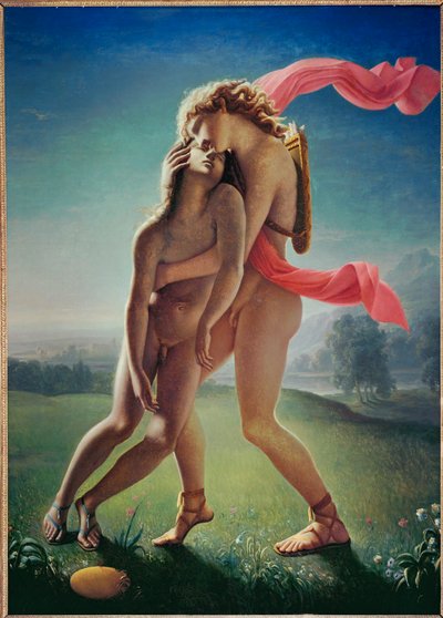 Hyacintens død (olie på lærred) af Jean Broc