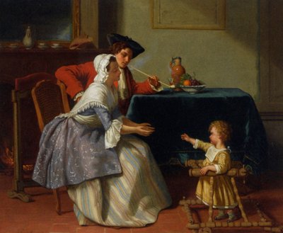 Babys første skridt af Jean Carolus