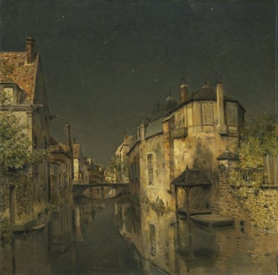 Midnat af Jean Charles Cazin