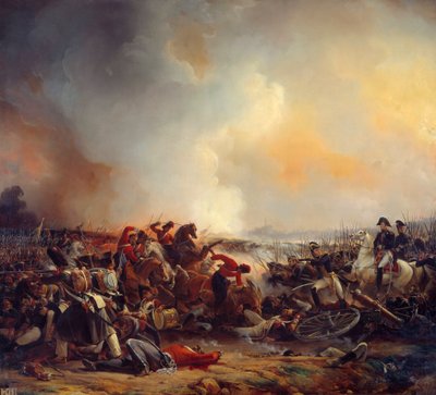 Slaget ved Polotsk den 18/08/1812 Maleri af Jean Charles Langlois (1789-1870) 1838 Søn. 2,33x2,56 m af Jean Charles Langlois