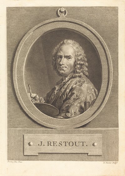 John Restout af Jean Charles Levasseur after Jean Bernard Restout