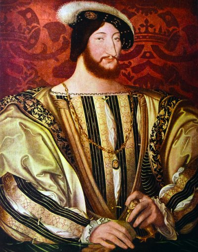 Jean Clouet: Francis I (1494-1547). af Jean Clouet