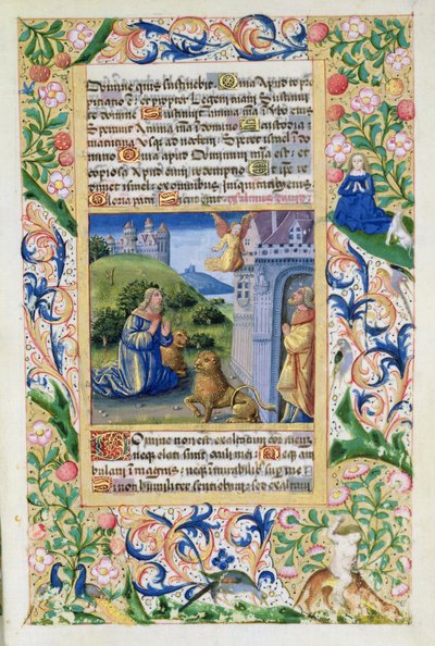 Fru Lat. Q.v.I.126 Anthony den Store og Eremitten Paul, fra Louis dOrleans
