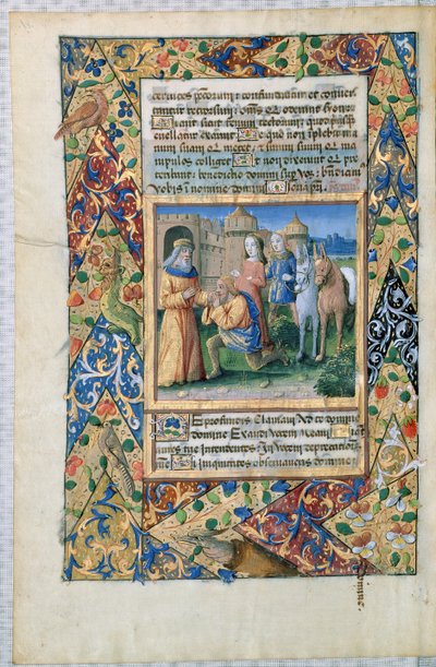 Fru Lat. Q.v.I.126 Scene fra "Louis d