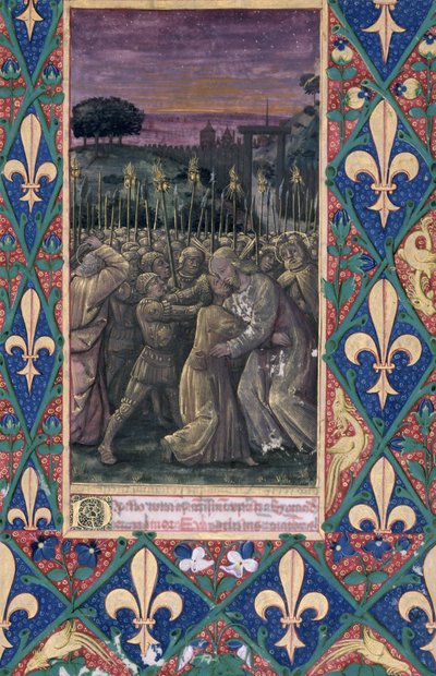 Fru Lat. Q.v.I.126 f.100 The Kiss of Judas, fra 