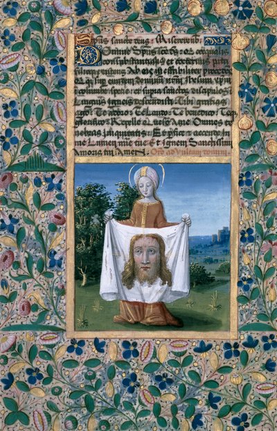 Fru Lat. Q.v.I.126 f.90v St. Veronica, fra 