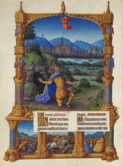 Davids bod, Salme 51 af Jean Colombe