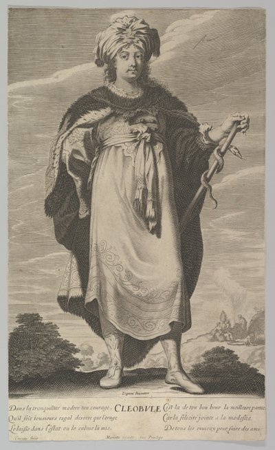 Cleobule, ca. 1639-40 af Jean Couvay