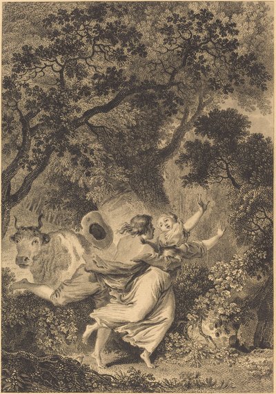 Klokken af Jean Dambrun after Jean Honoré Fragonard
