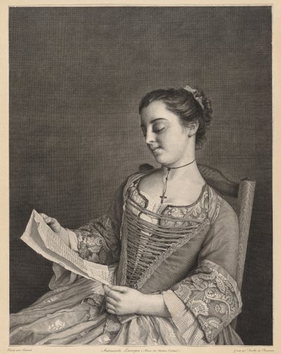 Frøken Lavergne af Jean Daullé