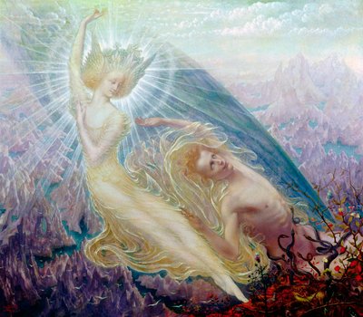 Pragtfuldhedens engel af Jean Delville