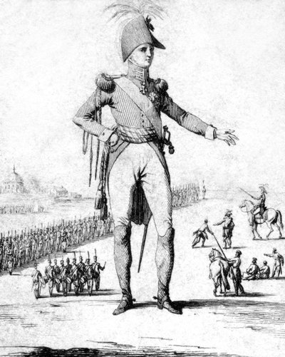 Alexander I af Rusland, Ruslands kejser, begyndelsen af det 19. århundrede. af Jean Duplessis Bertaux