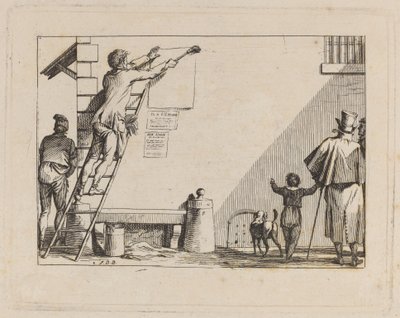 Gadescene af Jean Duplessis Bertaux