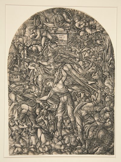 The Angel Sounding the sixth Trumpet, fra Apocalypse-serien af Jean Duvet