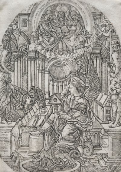 Apokalypsen: Johannes evangelistens åbenbaring af Jean Duvet