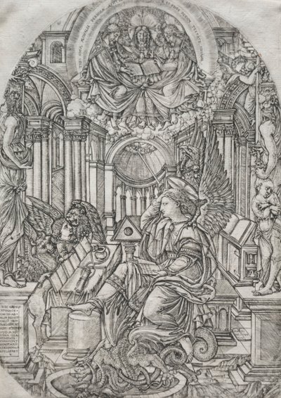 Apokalypsen: Johannes evangelistens åbenbaring. af Jean Duvet
