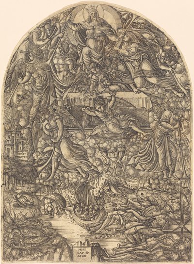 Åbningen af det syvende segl af Jean Duvet