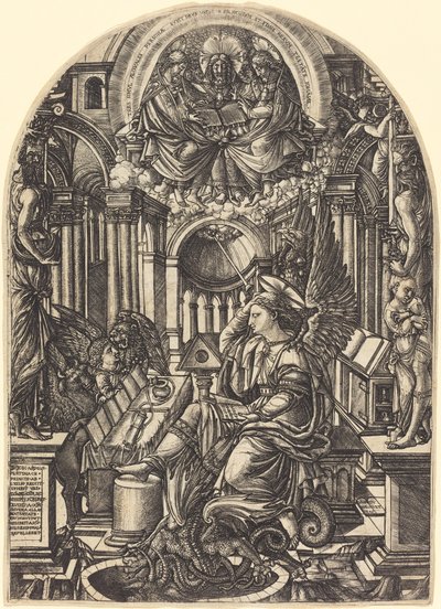 Johannes Evangelistens åbenbaring af Jean Duvet