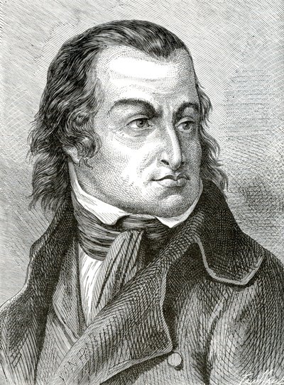 Antoine Fouquier-Tinville, den franske revolution af Jean Edouard Dargent