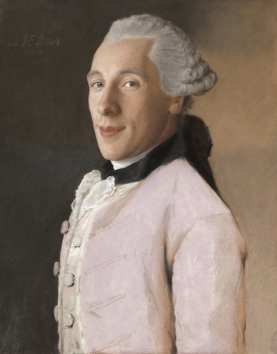 Joachim Rendorp af Jean Etienne Liotard (signed by artist)