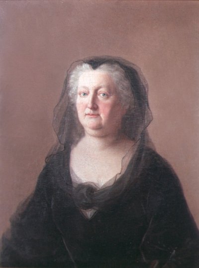 Elizabeth Christine af Braunschweig-Wolfenbuettel Kejserinde af Tyskland (1691-1750) hustru til den hellige romerske kejser Charles VI 1685-1740) 174344 af Jean Étienne Liotard