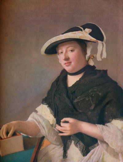 Lady Fawkener, c1760 af Jean Étienne Liotard