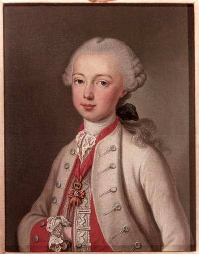 Leopold II (1747-92) hellig romersk kejser og storhertug af Toscana, 1762 af Jean Étienne Liotard