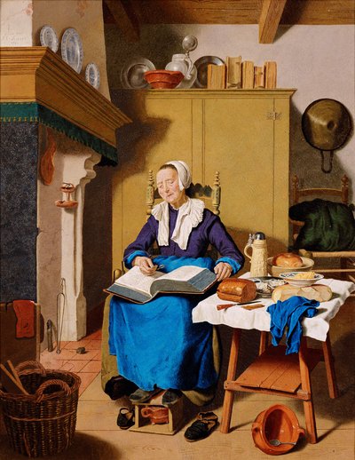Gammel dame af Jean Étienne Liotard