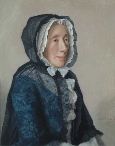 Portræt af Madame Tronchin, 1758 af Jean Étienne Liotard