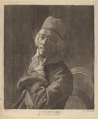 Selvportræt af Jean Étienne Liotard