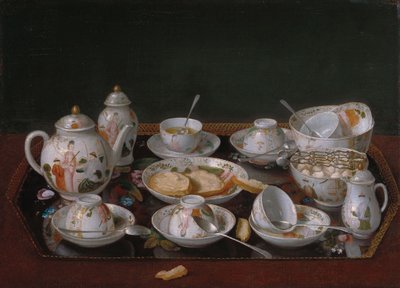 Stilleben: Tesæt af Jean Étienne Liotard
