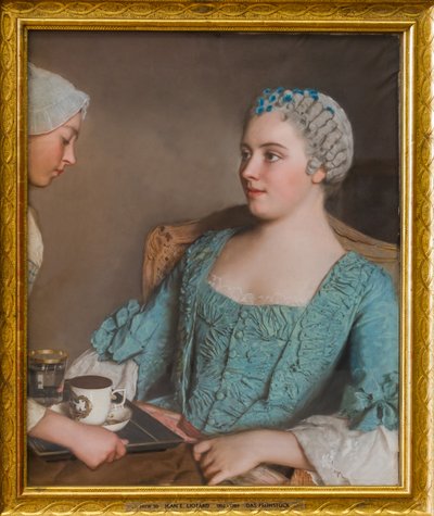 Den tidlige morgenmad af Jean Étienne Liotard