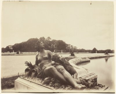 Versailles, det nordlige bassin af Jean Eugène Auguste Atget