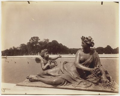Versailles, Park-hjørnet af Jean Eugène Auguste Atget
