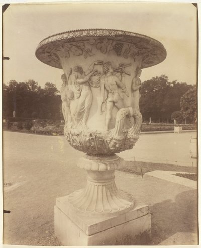 Versailles, Vase af Jean Eugène Auguste Atget