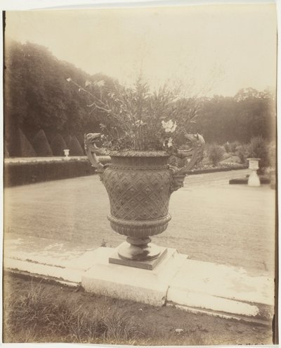 Versailles, vase af Ballin af Jean Eugène Auguste Atget