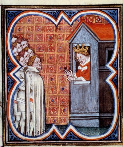 Charles II, den onde konge af Navarra af Jean Fouquet