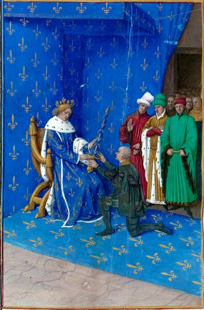 Karel5 Guesclin Fouquet af Jean Fouquet