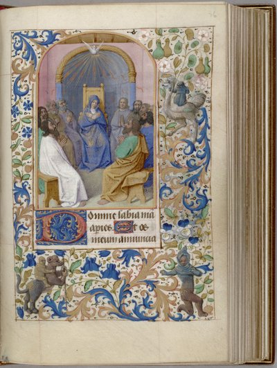 Pinsens timebog, 1450-1499 af Jean Fouquet